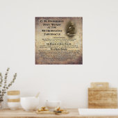 Metropolitan Tabernacle First Words Poster (Keuken)