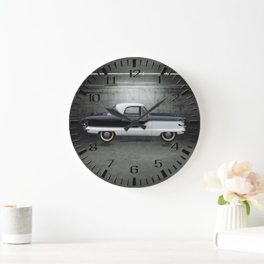 Metropolitan, zwart-wit grote klok (Huis)