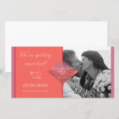 Metropolitini Save the Date Fotokaart (Voorkant / Achterkant)