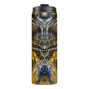 Metropollis 3D Abstract Thermosbeker