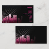 MetroRoze Visitekaartje (Voorkant / Achterkant)