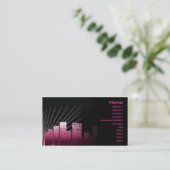 MetroRoze Visitekaartje (Staand voorkant)
