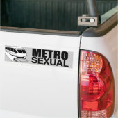 METROSEKSUEEL -.png Bumpersticker (Op Truck)