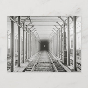 Metrotunnel, 1904 briefkaart