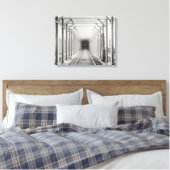 Metrotunnel, 1904 canvas afdruk (Insitu (Slaapkamer))