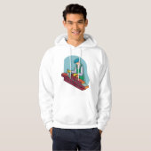 metselaar aan het werk hoodie (Voorkant volledig)