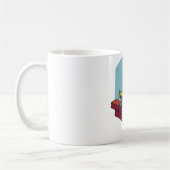 metselaar aan het werk koffiemok (Links)