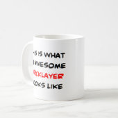 metselaar, geweldige koffiemok (Voorkant links)