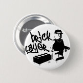 Metselaar Ronde Button 5,7 Cm (Voorkant /achterkant)