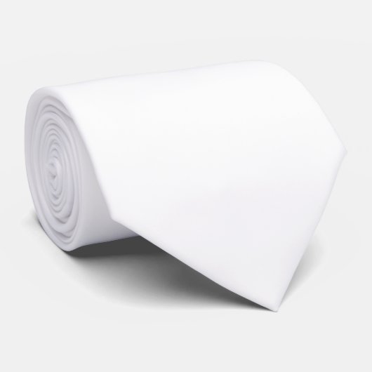 METSELAARS AANGEPASTE STROPDAS (WIT) (Opgerold)