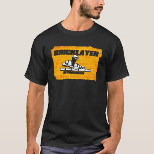 metselaarsbouwvakker metselaar werkconst t-shirt