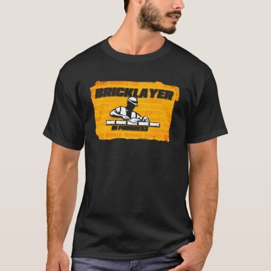 metselaarsbouwvakker metselaar werkconst t-shirt (Voorkant)