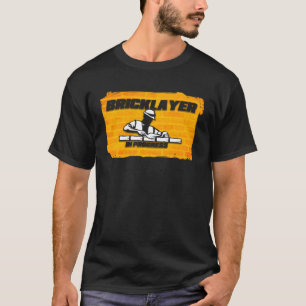 metselaarsbouwvakker metselaar werkconst t-shirt