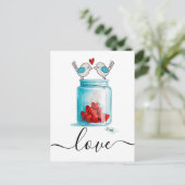 Metselpot van Liefde Briefkaart (Staand voorkant)