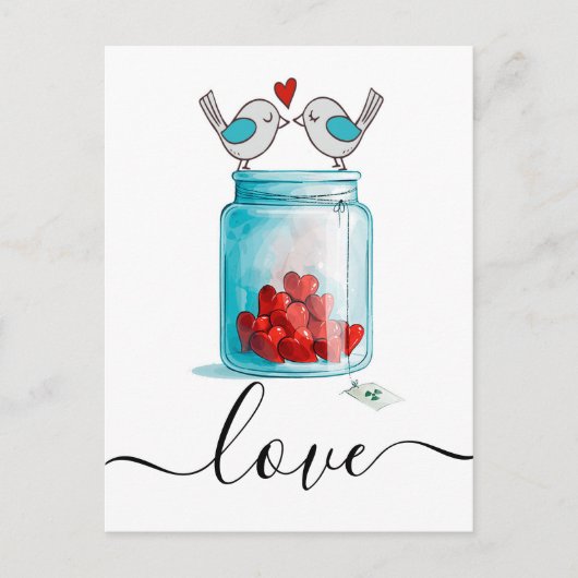 Metselpot van Liefde Briefkaart (Voorkant)