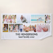 Metselrooster 8 Fotocollage Familie Strandlaken (Voorkant)