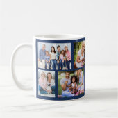 Metselrooster Deep Blue 8 Fotocollage Koffiemok (Links)