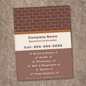 Metselwerk & constructie Flyer