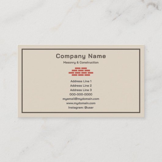 metselwerk visitekaartje (Achterkant)