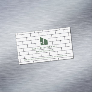 Metselwerkconstructies Magnetisch Visitekaartje