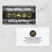 metselwerklaag Handyman Tools Visitekaartje (Voorkant / Achterkant)