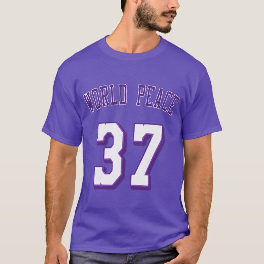 Metta World Peace Oversized T-shirt (Voorkant)