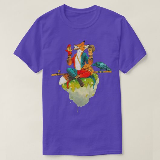 MettAa de Fox Vulpine Vivimancer T-shirt (Design voorkant)