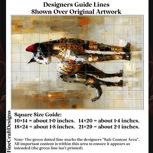 Mettalic Steampunk Cat Portrait EM5L Decoupage Tissuepapier