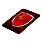 Mettalisch Embleem van de Sovietic Union Magneet (Linkerzijde)