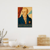 Metternich: moderne vintage poster (Keuken)