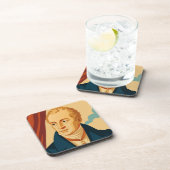 Metternich: moderne vintage poster bier onderzetter (Rechterzijde)