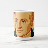 Metternich: moderne vintage poster koffiemok (Center)