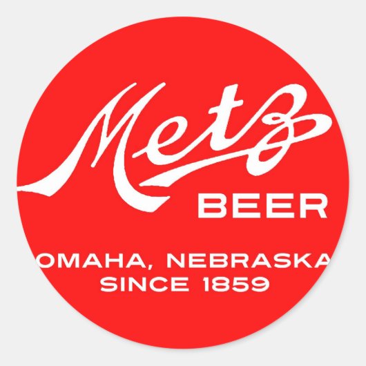  Metz Bier Stickers (Voorkant)