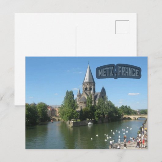 Metz Briefkaart (Voorkant / Achterkant)