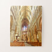 Metz Cathedral interior , Frankrijk Legpuzzel (Verticaal)