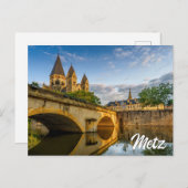 Metz, France Briefkaart (Voorkant / Achterkant)