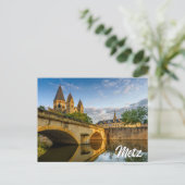 Metz, Frankrijk Briefkaart (Staand voorkant)