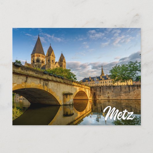 Metz, Frankrijk Briefkaart (Voorkant)