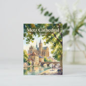 Metz, Frankrijk Frankrijk Briefkaart (Staand voorkant)