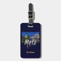 Metz Grand Est France bij Night  Souvenir