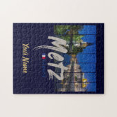 Metz Grand Est France bij Night  Souvenir Legpuzzel (Horizontaal)