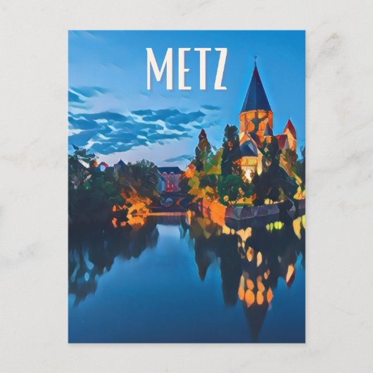 Metz Photo Vintage Briefkaart (Voorkant)