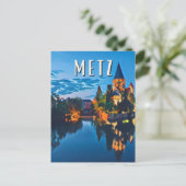 Metz Photo Vintage Briefkaart (Staand voorkant)