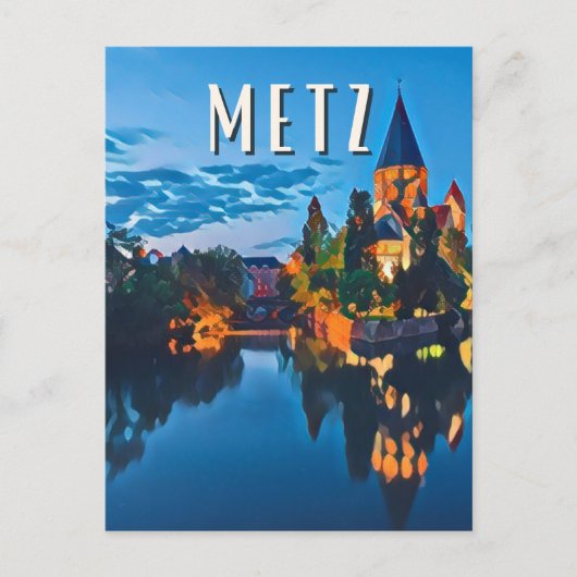 Metz Photo Vintage Briefkaart (Voorkant)