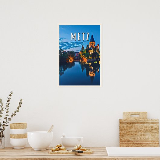 Metz Photo Vintage Poster (Keuken)