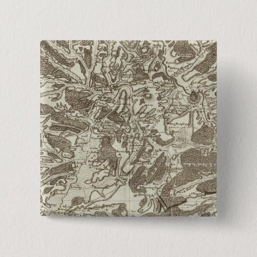 Metz Vierkante Button 5,1 Cm (Voorkant)