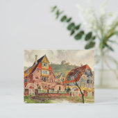 Metzendorf Waterverf German Architecture  Briefkaart (Staand voorkant)