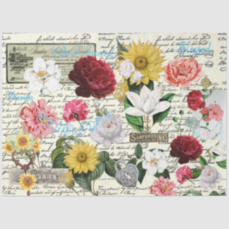 Meubel Decoupage Papier