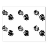 Meubelammonietfossielen Rubberstempel (Afrduk)