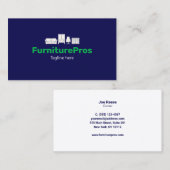 Meubelassemblage Visitekaartje (Voorkant / Achterkant)